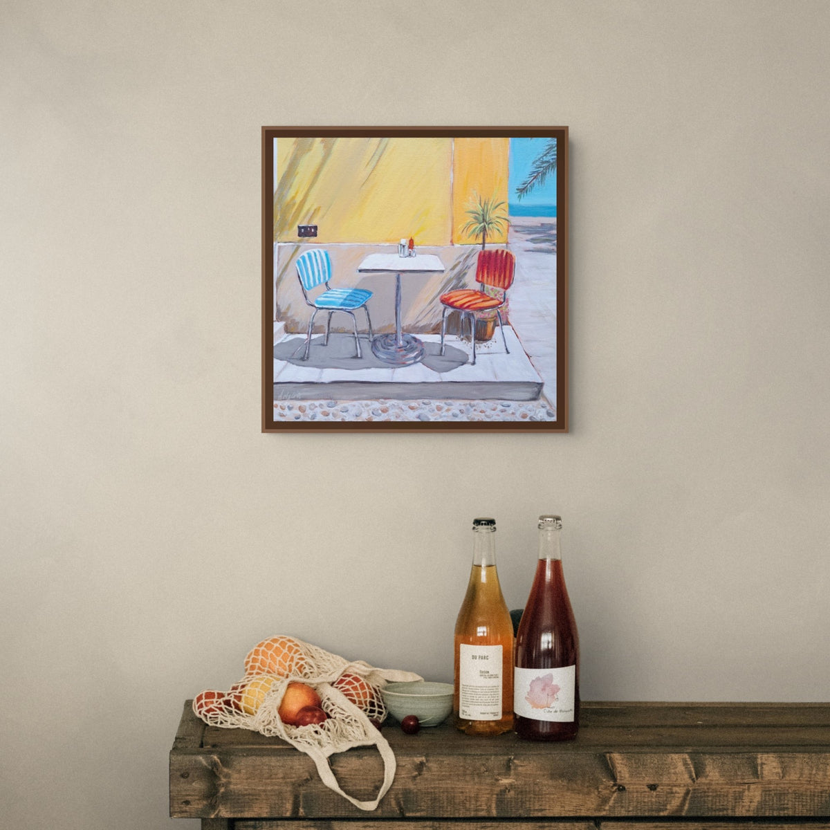 Print - "Italian Seaside Bistro"