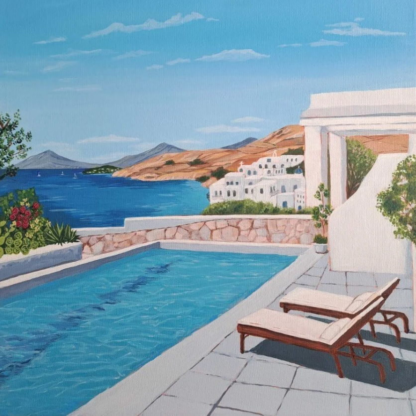 "Naxos Poolside"
